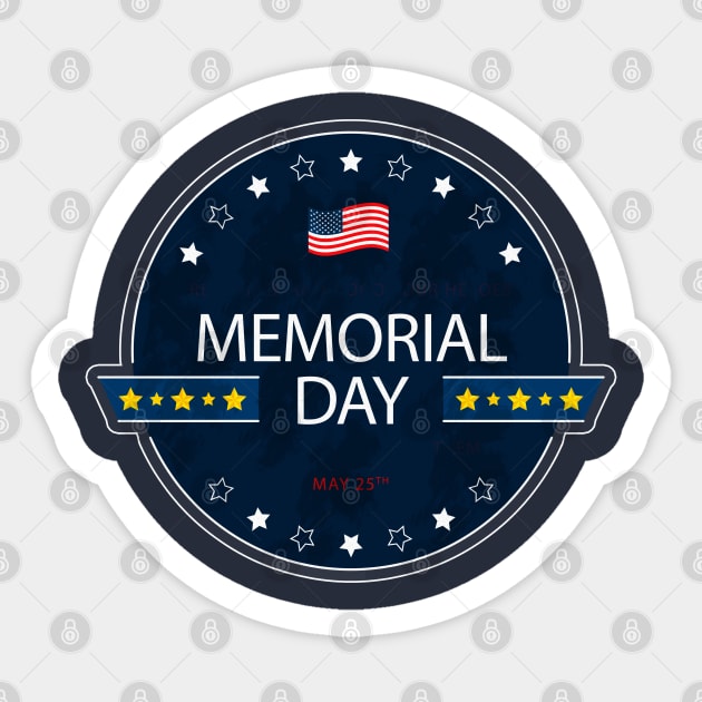 Memorial Day Sticker by osaya